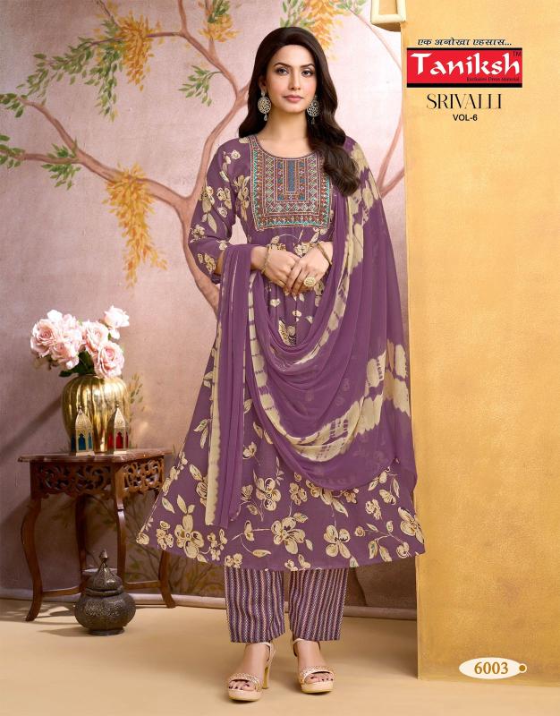 Taniksh srivalli vol 6 kurtis wholesale online